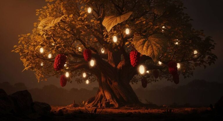 신비한 뽕나무(桑樹) – 한 번에 일 근의 실을 얻는 거대한 나무의 비밀