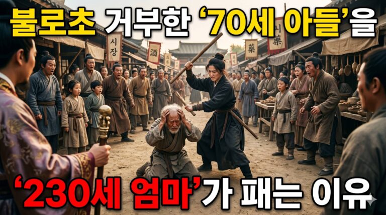 230세 어머니가 70세 아들을 매질한 기묘한 세대 역전 사건 – 백산보(伯山甫)