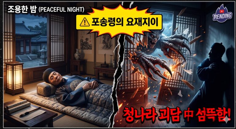 호젓한 밤 절의 묘한 손님 – 산소 이야기【山魈】